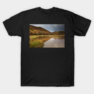 Rainbow over Pennard Castle, Gower, Wales T-Shirt